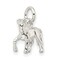 Sterling Silver Horse Charm Jewelry Animal Jewelry 19mm x 16mm
